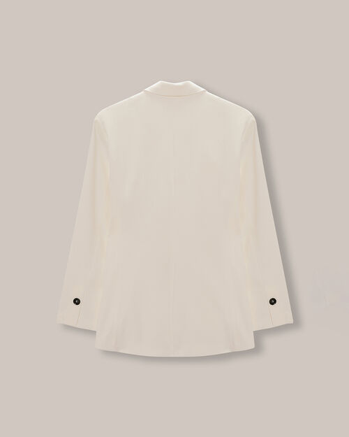 Blazer Bolsillos Botón